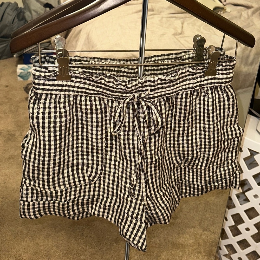 Urban Outfitters Checkered Dress Shorts